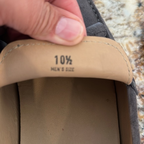 Todd’s gray suede loafers with tassel. Size 10.5. Basically brand new. - Picture 8 of 8